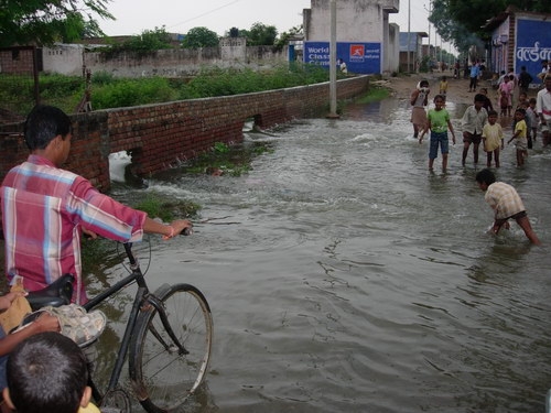 Flood in Vrindavan